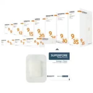 병원용 밴드 슈퍼포아 superpore 슈퍼포어드레싱 9cm 패드 6