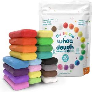 Chuckle Roar Who Douw - 20가지 색상의 에어 드라이 클레이 텐 프리 안전 및 무독성 3세 이상