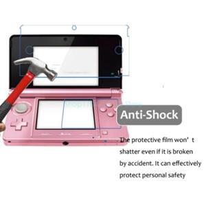 [호환품]2팩 3DS 화면 보호기 방폭 및 긁힘 방지 필름 닌텐도 호환 콘솔용 풀 커버리지 파손