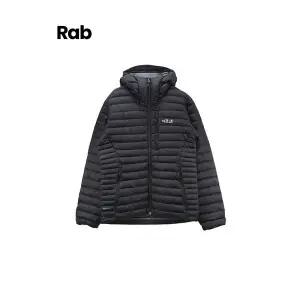 [하프클럽/ Rab] Rab 마이크로라이트 알파인 자켓 (QDB-12-BL)