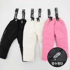 스키복 아동 멜빵 스키바지 버클 방한 방수 팬츠 겨울방학 스키장용품 아동스포츠웨어 101301