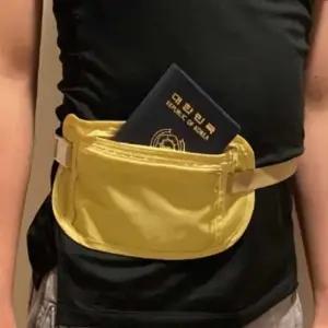 [라일리] Rly 여행용 복대 가방 베이지 유럽여행힙색 크로스힙색  44674044)