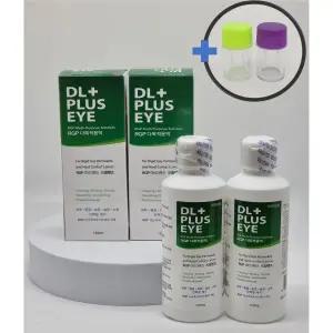 디엘플러스아이 DL PLUS EYE 드림렌즈보존액 하드렌즈 단백질제거 150ml, 2개