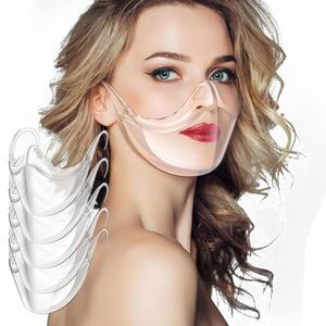 디지그레 투명 페이스 쉴드, 가벼운 김서림 방지 마스크, 튼튼한 통기성 플라스틱 쉴드