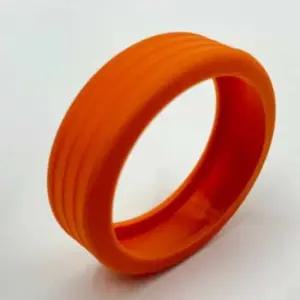 [라일리] Rly 캐리어 바퀴 커버 오렌지 의자바퀴커버 의자바퀴캡  44672727)