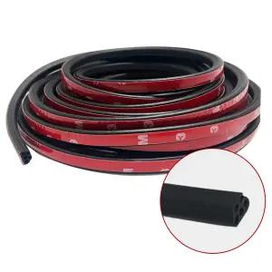 차량용 풍절음 차단고무 10m 도어 방음 방진 소음차단 방음고무 자동차 고무폴딩