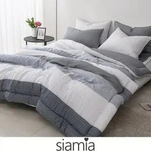 [시아미아]윤스홈 린토 먼지없는 천연모달100% 침구풀세트 퀸(특대형이불)