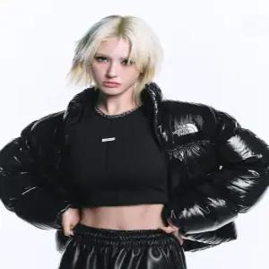 노스페이스 NJ1DR82J 화이트라벨 여성 엘라 다운 자켓 (RDS) BLACK L7K3