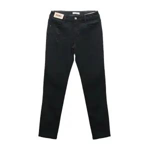 [후부]여성 스트레이트 블랙진 데님팬츠 FGW-111BK