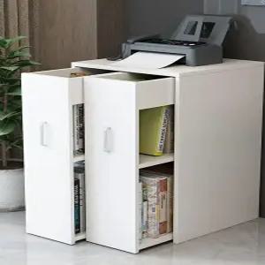 틈새 수납장 폭좁은 선반 슬림 보관함 책장 슬라이딩