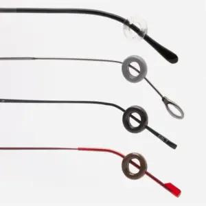 키템 안경귀 고정 실리콘 고무 1-피타링2p-블랙 안경 귀 고정 패드