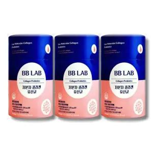비비랩 저분자 콜라겐 유산균 2g x 100포 3통