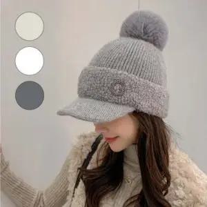 방울니트캡 글렌다 추천 골프모자 귀도리 꾸안꾸 겨울