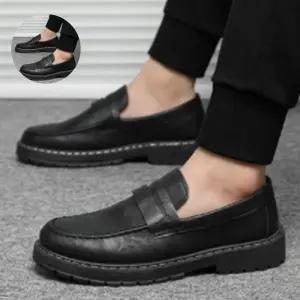 (제스트)남성 캐주얼 출근룩 로퍼 빈티지 단화 구두 세미정장