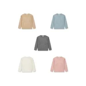 [롯데백화점]탑텐키즈 MKF4ER3203 공용) 울블렌드 케이블 풀오버 스웨터