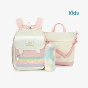 노스페이스키즈 NM2DS02R 걸즈 캔디 도트 스쿨 팩