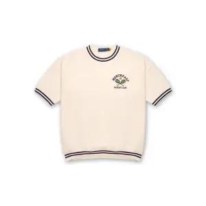 [폴로 랄프 로렌]POLO RALPH LAUREN 빈티지핏 플리스 그래픽 스웨트셔츠-화이트 MNPOKNI1N823445-100 89...