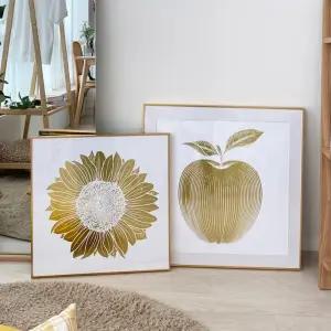 노엘리안 해바라기액자 돈들어오는그림 황금사과액자 현관 풍수지리