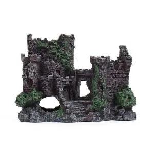 [콩심팥심]수조 장식 수족관 인테리어 성벽 꾸미기 반려용품 수조장식품