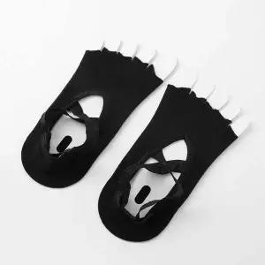 [콩심팥심]테스 양말 오픈토 크로스 거꾸리