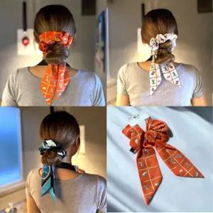 빅 리본 곱창밴드 헤어슈슈 여신 머리끈