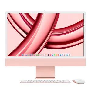 M3 칩을 탑재한 24인치 iMac MQRU3KH/A (8 CPU/10 GPU/8G RAM/512GB SSD/기가이더넷) - 핑크