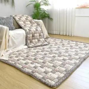 순면 체리빌 패치 쿠션 토퍼겸 러그 (가로60 세로230) W3A5886