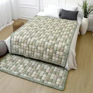 순면 체리빌 토퍼겸 러그 방석2장 (가로45 세로45) W3A5884