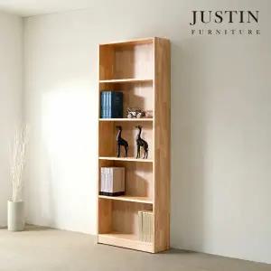 [저스틴퍼니처]포레노 러버우드 원목 책장(600)
