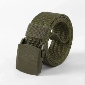 패브릭 벨트 그린 남성 캐주얼 아웃도어 벨트 남성벨트 등산벨트