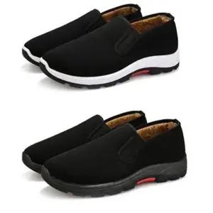 겨울 따뜻한 남성 털안감 방한화 스니커즈 운동화 W9F164B