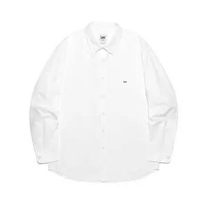 [LEE] 로코 포켓 옥스포드 셔츠 화이트 LE2503SH01WH 897296