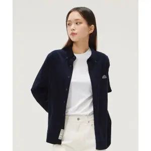 [LEE] 하우스 로고 코듀로이 셔츠 네이비 LE2403SH06NA 897264