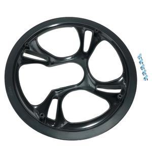 MTB 자전거 크랭크셋 체인 휠 커버 가드, 사이클 부품, 크랭크셋 보호 커버, 체인 가드, 48T, 12cm