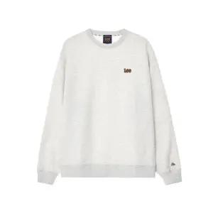 [LEE] 스몰 트위치 로고 맨투맨 라이트 그레이 LE2403CR02LG 896641