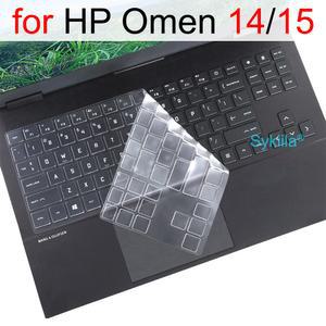 HP Omen 15 14 15t 15z용 키보드 커버 Transcend Slim 14-fb 15-ek 15-en 15-dc 15-ce 보호기 스킨 케이스 실리콘 게임 2024