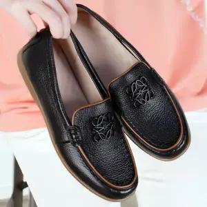 더힐슈즈 가죽 고무창 여성여자 구두 정장화 로퍼 플랫 2cm sjsw-9129