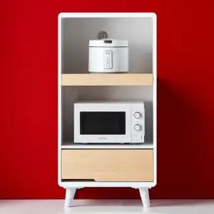 레베카600 오픈 렌지대 밥솥 수납장