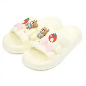 곰돌이 여성 슬리퍼 캐주얼 여름 신발 여자 실내화