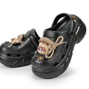 곰끈 여성 슬리퍼 샌들 키높이 EVA 샌달 여름 신발