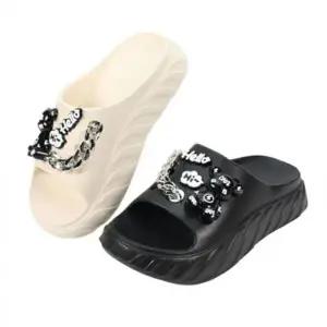 헬로 여성 슬리퍼 여름 신발 여자 통굽 EVA 슬리퍼