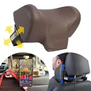 차량용목쿠션2개 4방향각도조절 헤드레스트 목받침 스포츠레저용품