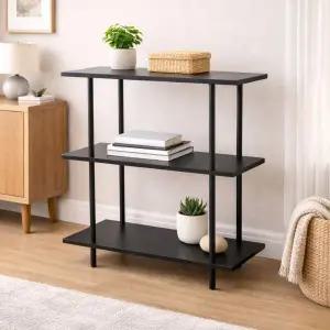 아트박스/가구느낌 엠선반 3단 수납 진열장 800x300