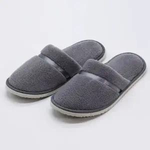 ( )모던 라인 극세사 호텔 슬리퍼 아이보리