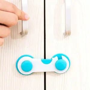 도어문열림방지 부착식 걸이 장치 잠금 1P (WFK683L)