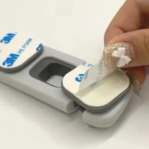 문열림 열림방지 슬라이드락 잠금장치 서랍 걸이 (WFK6820)