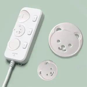 무타공 멀티탭 가리개 안전커버 콘센트덮개 (WFK681E)