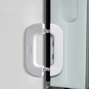 열림방지 냉장고 안전 손잡이형 문고리 잠금 다 (WFK683U)