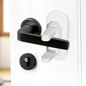핸들 열림 문 현관문 잠금 도어 방지 고정장치 (WFK682M)