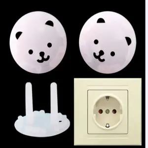 보호 스위치 덮개 안전커버 멀티탭 곰돌이 콘센 (WFK6827)